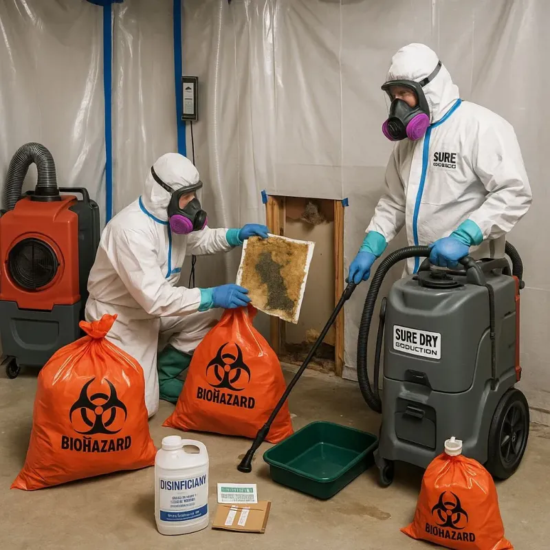 Contaminated Water Handling Protocols process in Middleville, MI