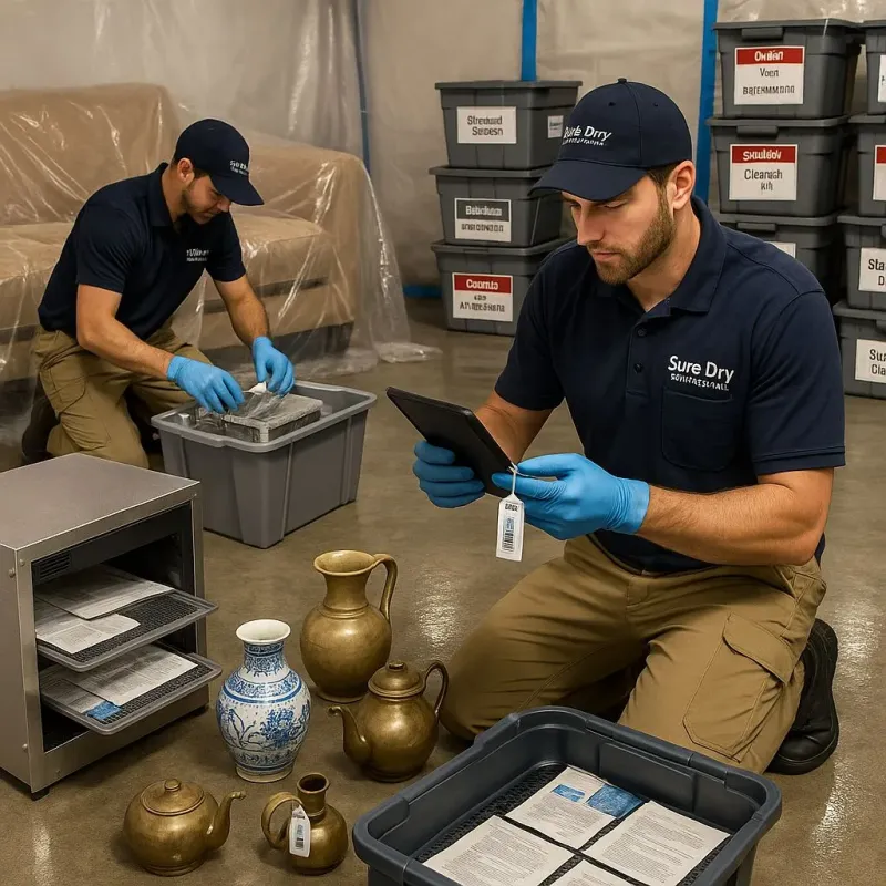 Content Protection and Restoration process in Middleville, MI