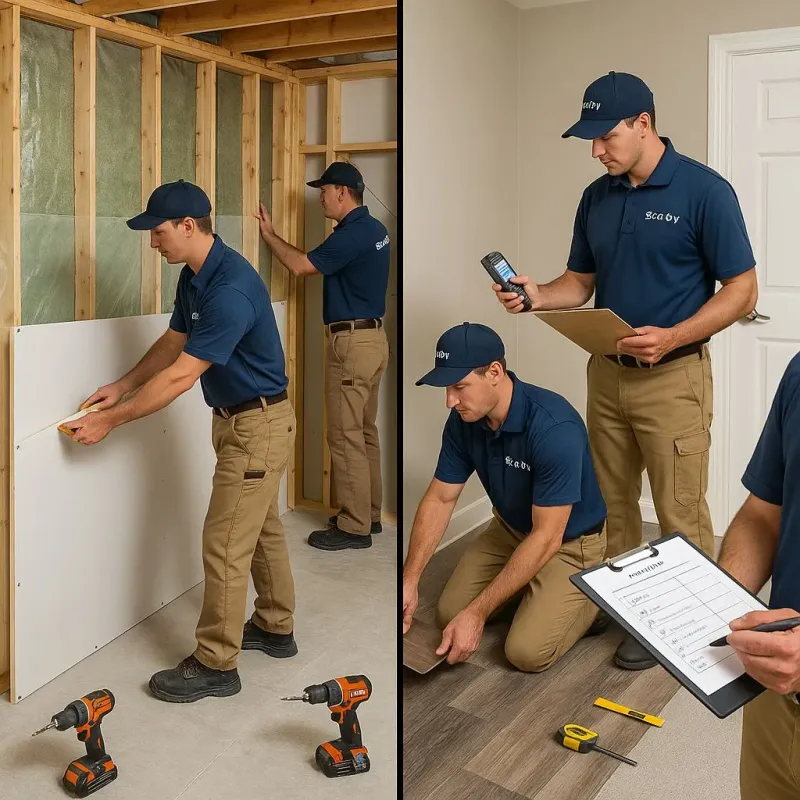 Repairs and Reconstruction process in Middleville, MI